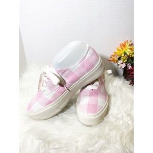 SeaVees Legend Americana Platform Gingham Shoes